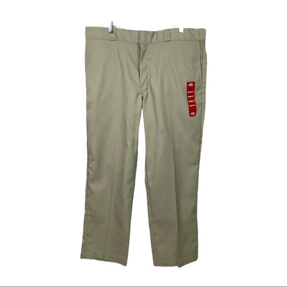 Dickies Men's NEW Tan Khaki Original Fit #874 Flex Work Pant Size 40x30 - Picture 1 of 12